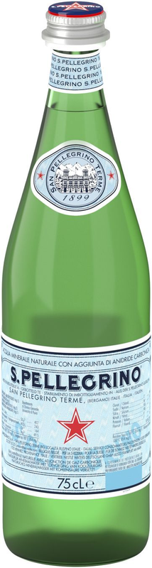 San Pellegrino mit Kohlensäure