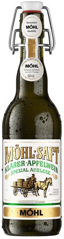 Möhl Saft Klarer-Apfelwein Spezial Auslese