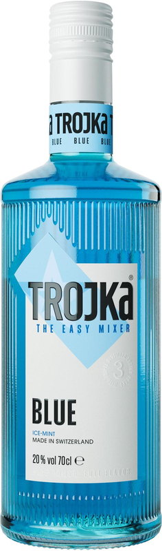 Vodka Likör Trojka Blue