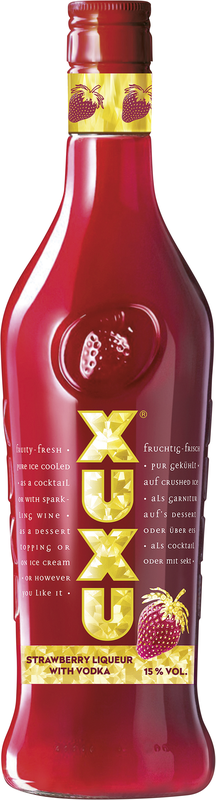 Likör XUXU Erdbeer mit Vodka
