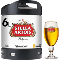 Stella Artois Perfect Draft Fässli 6 Lt