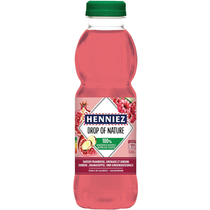 Henniez Drop of Nature Himbeer-, Granatapfel- und Ginsenggeschmack