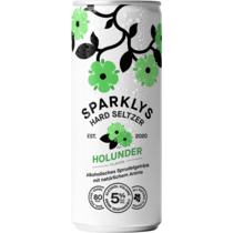 Sparklys Hardseltzer Holunderblüte  