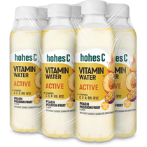 Hohes C Vitamin Water Active Pfirsich Maracuja