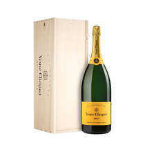 Veuve Clicquot Brut Yellow Label Wooden Box