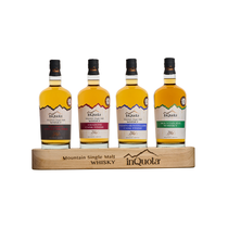Whisky Set InQuota 4 Fl mit Gläsern